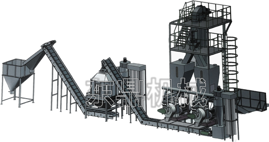 東鼎生物質(zhì)顆粒生產(chǎn)線結(jié)構(gòu)組成